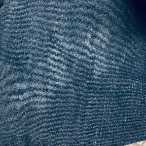 Anthropologie 3x1 Mid Rise Cargo pocket Cropped kick boot Jeans Size 26 - Picture 11 of 11